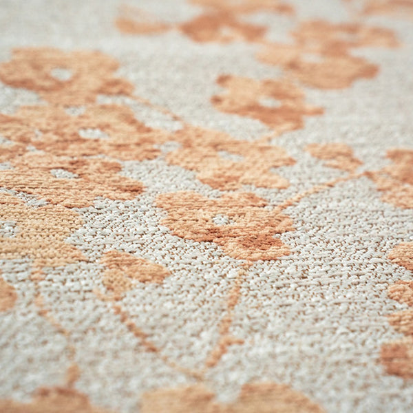 Louis de Poortere Sakura Floral Area Rug Transitional Cherry Blossom Design for Living Room or Bedroom Petal Dew 7'10 x 7'10 118366