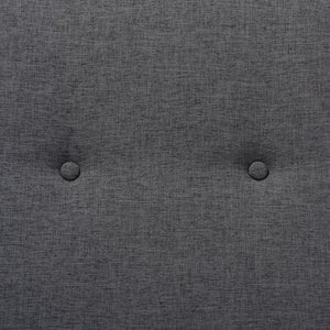 Baxton Studio Baxton Studio Theo Mid-Century Modern Grey Fabric Bench with Walnut Base – Stylish & Comfortable Seating BBT5368-Dark Grey/Walnut-Bench