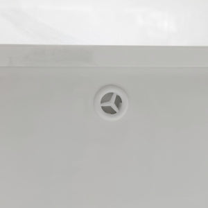 English Elm 49-inch Carrara Quartz Vanity Top Undermount Sink Marble Look Backsplash Bathroom W2699P459409