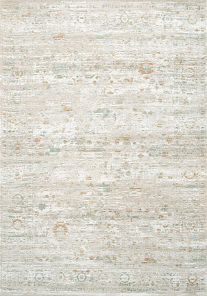 Louis De Poortere Antiquarian Ushak - Galata Sunset Rug: Timeless Turkish Design With Modern Elegance For Any Space Grey,Gray,Green,Brown 100% Pet Poly (40% Rpet) 118699-louis-de-poortere