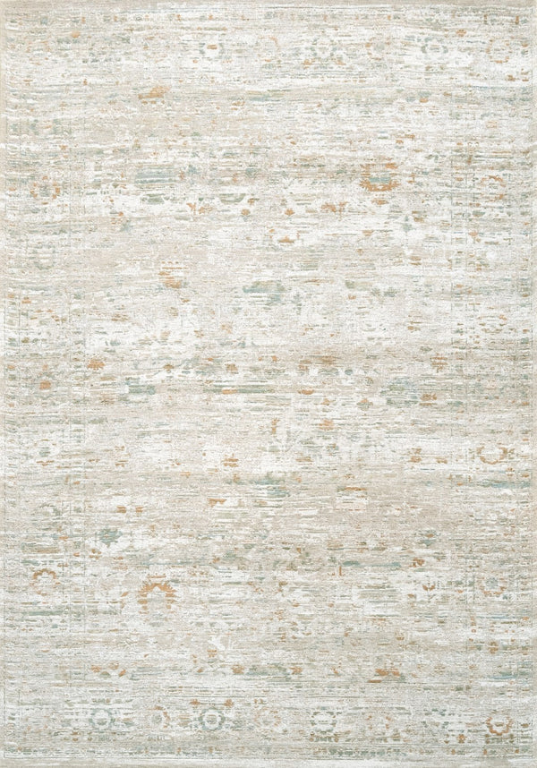 Louis De Poortere Antiquarian Ushak - Galata Sunset Rug: Timeless Turkish Design With Modern Elegance For Any Space Grey,Gray,Green,Brown 100% Pet Poly (40% Rpet) 118699-louis-de-poortere