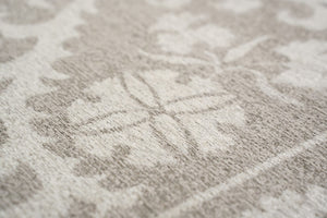 Louis De Poortere Antiquarian Suzani - Timeless Elegance In Vibrant Colors Inspired By Central Asian Embroidery Design Beige,Grey,Gray 100% Pet Poly (40% Rpet) 118661-louis-de-poortere