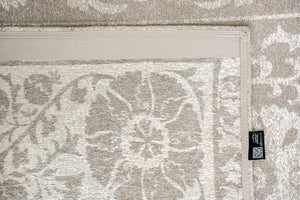 Louis De Poortere Antiquarian Suzani - Timeless Elegance In Vibrant Colors Inspired By Central Asian Embroidery Design Beige,Grey,Gray 100% Pet Poly (40% Rpet) 118661-louis-de-poortere