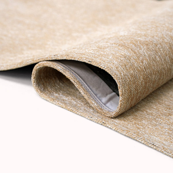 Louis de Poortere Craft Collection Ribbon Calligraphy Inspired Area Rug Bold Textured Pile for Living Rooms Garden Spirit 5'7 x 7'9 120320