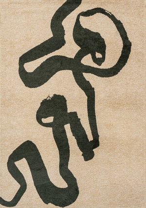 Louis De Poortere Craft Ribbon - Experience Vibrant Artistry With Dynamic Textures For A Stylish, Modern Space Beige ,Green 100% Pet Poly (40% Rpet) 118577-louis-de-poortere