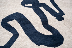 Louis De Poortere Craft Ribbon - Experience Vibrant Artistry With Dynamic Textures For A Stylish, Modern Space Beige ,Blue 100% Pet Poly (40% Rpet) 118532-louis-de-poortere