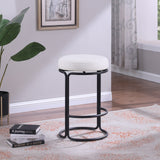 Madison Cream Vegan Leather Counter Stool 984Cream-C Meridian Furniture