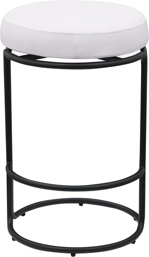 Madison Cream Vegan Leather Counter Stool 984Cream-C Meridian Furniture