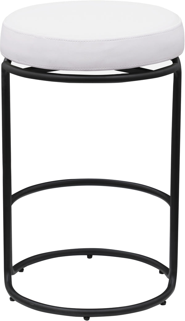 Madison Cream Vegan Leather Counter Stool 984Cream-C Meridian Furniture