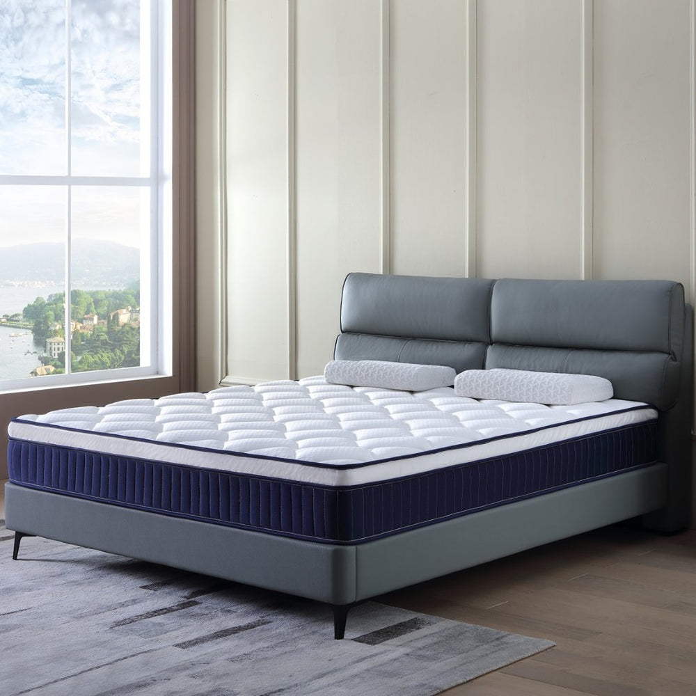 English Elm 10 Inch Hybrid Mattress Gel Memory Foam Euro Top Pocket Spring Certipur Certified W3203P293168