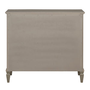 JLA Home Madison Park Signature - 4-drawer Victorian-style dresser with antique-finish wood, dovetail drawers, metal knobs, anti-tip safety Reclaimed Grey MPS137-0322