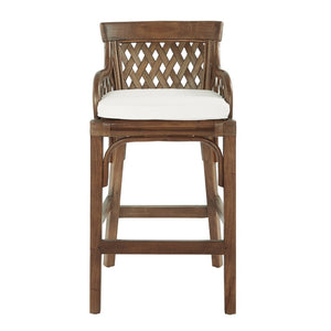 OSP Home Furnishings Plantation Bar Stool Brown Stain