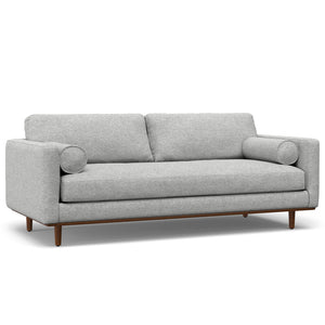English Elm Morrison Mid-Century 89-Inch Sofa & Ottoman Set - Versatile Comfort, Eco-Friendly Design, Stylish Living B136P199248