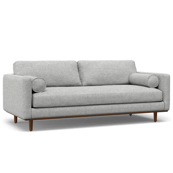 English Elm Morrison Mid-Century 89-Inch Sofa & Ottoman Set - Versatile Comfort, Eco-Friendly Design, Stylish Living B136P199248