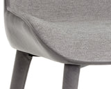 Jesmond Dining Chair - Polo Club Stone / Antonio Charcoal 105578 Sunpan