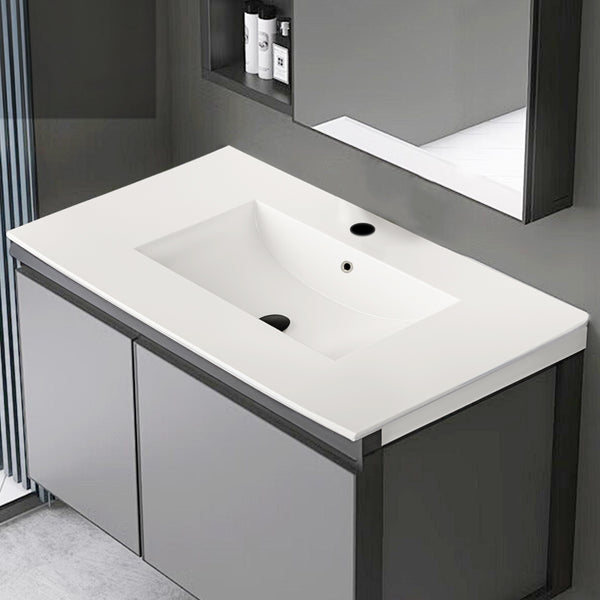 English Elm 075 Ceramic Basin White - Deep, CUPC-Certified Sink with Glossy Scratch-Resistant Finish, Eco-Friendly Durability W3520P345850