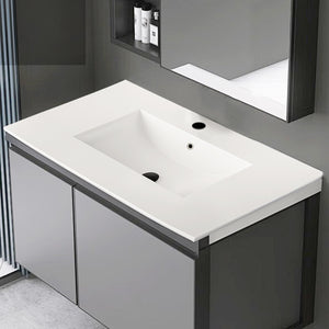 English Elm 090 bathin White Ceramic Basin CUPC Certified Durable Deep Bowl Glossy Finish Eco-Friendly Design W3520P345851
