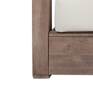 English Elm Christopher Knight Home® - WESTCHESTER Acacia Wood Loveseat & Coffee Table Set in Brown — Floor-Chair Design, Water-Resistant Cushions 70130.00BBGE