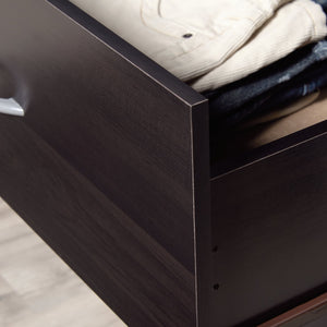 English Elm Dresser, Versatile Brown-Finish Storage Solution For Compact Spaces – Stylish & Functional Design B356P367895