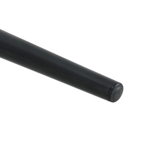 English Elm Modern transparent dining chair set of 6 — minimalist armless crystal PET seats, ergonomic curve, black metal legs included W1512P390970