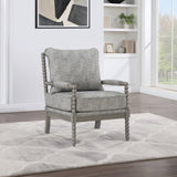 OSP Home Furnishings Abbott Chair Graphite