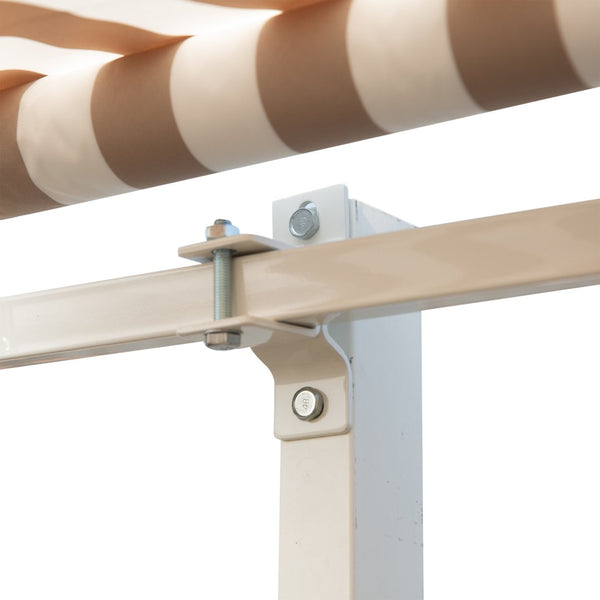 English Elm Outsunny 13' X 8' Retractable Awning - Uv & Water-Resistant Shade For Patios, Decks, & Balconies! W2225P174188-GIGA