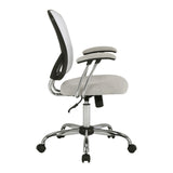 OSP Home Furnishings Gianna Task Chair White/Linen Stone