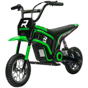 English Elm Aosom 12v Electric Kids Ride on Utv with Remote Control Suspension and Music System Green W2225P229307
