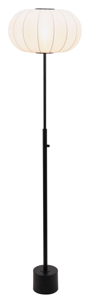 Wisteria Floor Lamp White 56152 Zuo Modern