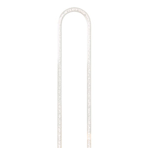 English Elm Ashcroft Furniture - Contemporary Floor Lamp - Elegant Arched Led Lighting For Living Rooms, Bedrooms & Offices, Coarse Gold B183P315107