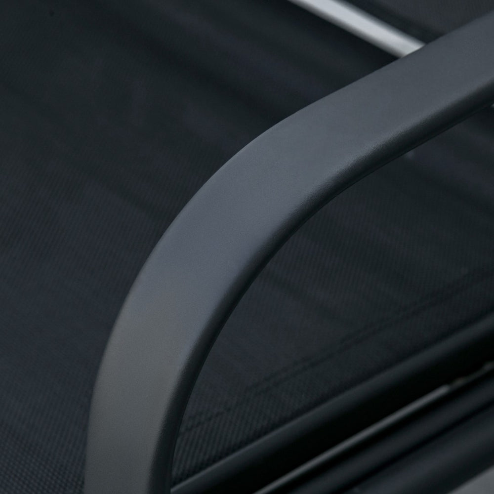 English Elm Outsunny Outdoor Glider Chairs Set With Center Table, Stylish 2-Seat Rocking Swing For Patios & Gardens W2225P174351-GIGA