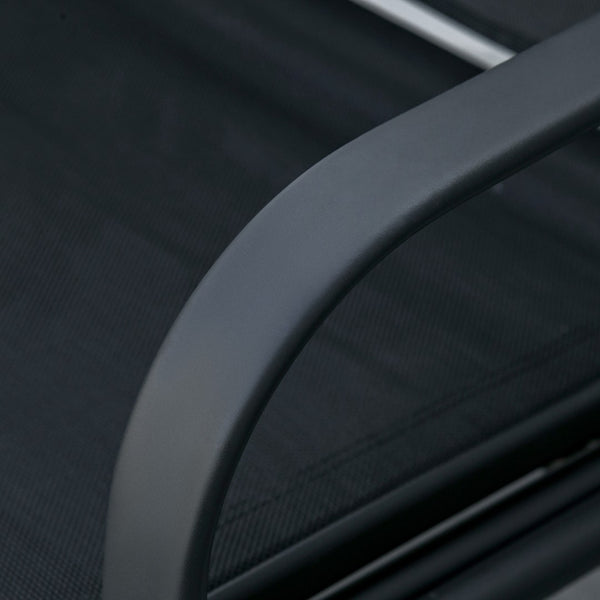 English Elm Outsunny Outdoor Glider Chairs Set With Center Table, Stylish 2-Seat Rocking Swing For Patios & Gardens W2225P174351-GIGA