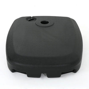 English Elm Christopher Knight Home® - Simple Banana Shape Hanging Umbrella - Stylish Gray Canopy For Outdoor Shade & Easy Assembly 60641.00GRYSET