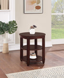 OSP Home Furnishings Lane End Table Espresso