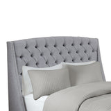 Madison Park Harper Transitional Upholstery Headboard MP116-0368 Grey