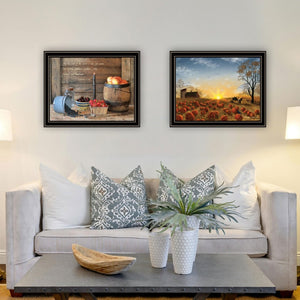 English Elm Trendy Decor 4u Billy Jacobs Autumn Faith Two Piece Black Framed Wood Wall Art B067P255229