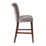 Madison Park Colfax Transitional 30-Inch Bar Stool MP104-0061 Grey