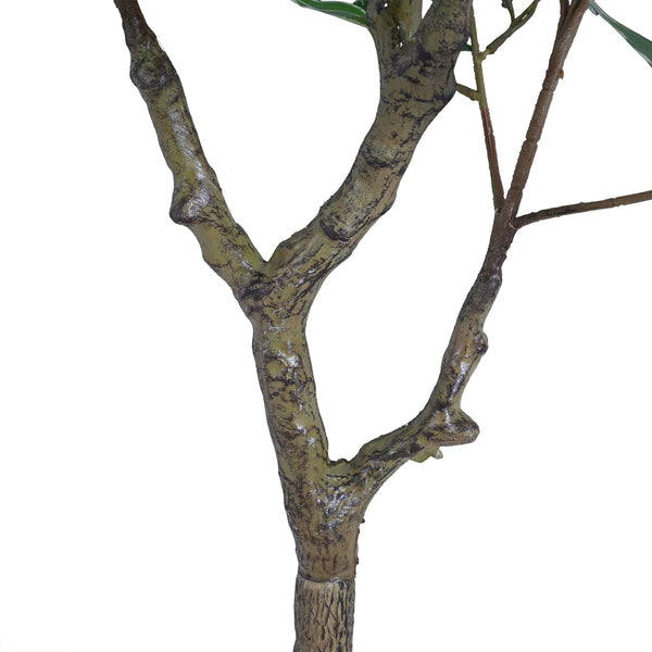 English Elm Christopher Knight Home® - 51" Lifelike Artificial Ficus Tree In Black Pot - Perfect Indoor Décor For Low-Maintenance Elegance N772P286769G