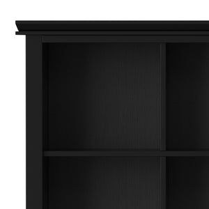English Elm Artisan 12 Cube Storage Unit - Handcrafted Black Organizer For Home Décor & Versatile Functionality B136P238621