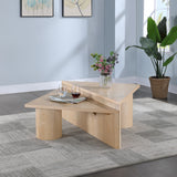 Pavillion Natural Coffee Table 99003Natural-CT Meridian Furniture