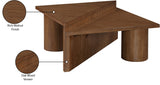 Pavillion Walnut Coffee Table 99003Walnut-CT Meridian Furniture