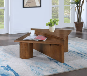 Pavillion Walnut Coffee Table 99003Walnut-CT Meridian Furniture