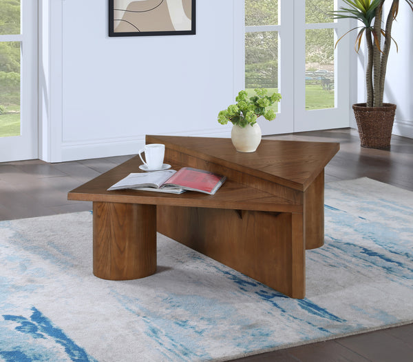 Pavillion Walnut Coffee Table 99003Walnut-CT Meridian Furniture
