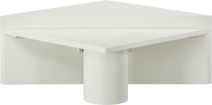 Pavillion White Coffee Table 99003White-CT Meridian Furniture