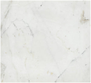 Meridian Furniture Vernazza Genuine Stone Side Table Handcrafted Sculptural Accent for Modern Living Spaces White Genuine Marble 99004White-ET