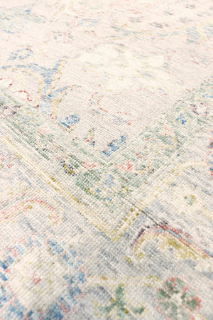 Pasargad Home Oushak Collection Hand-knotted Wool Area Rug - Timeless Elegance For Any Space   990074 9x12