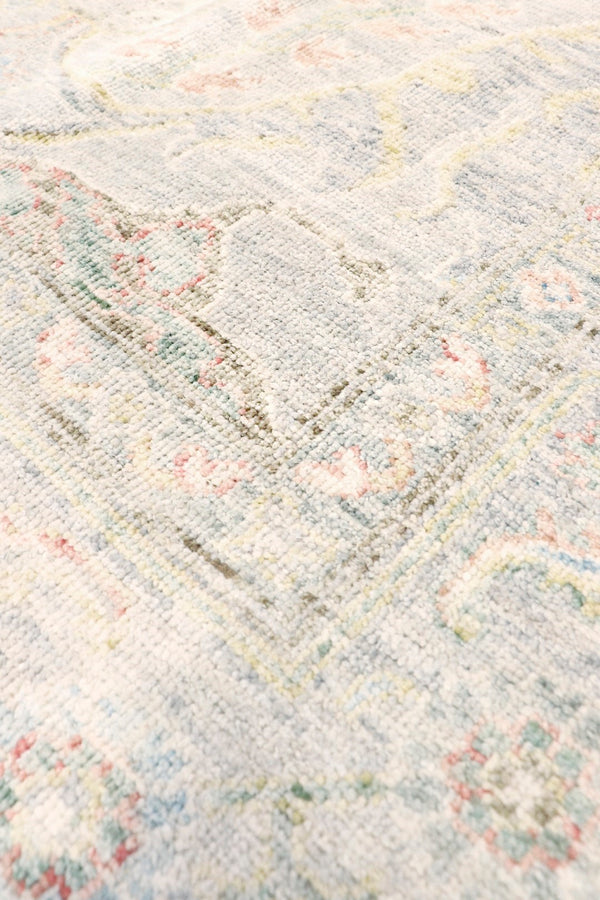 Pasargad Home Oushak Collection Hand-knotted Wool Area Rug - Timeless Elegance For Any Space   990075 8x10