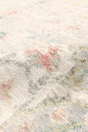 Pasargad Home Oushak Collection Hand-knotted Wool Area Rug - Timeless Elegance For Any Space   990075 8x10