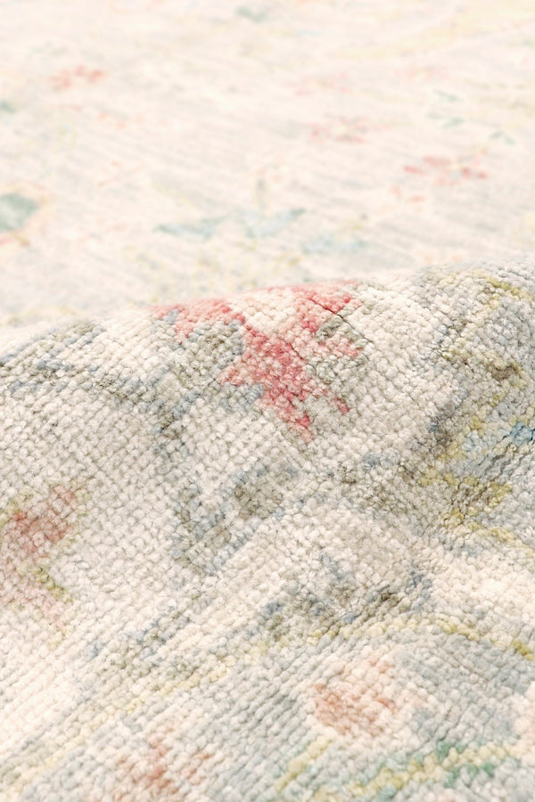 Pasargad Home Oushak Collection Hand-knotted Wool Area Rug - Timeless Elegance For Any Space   990075 8x10