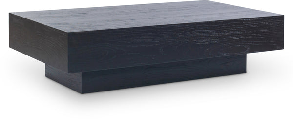Otto Black Coffee Table 99015Black-CT Meridian Furniture